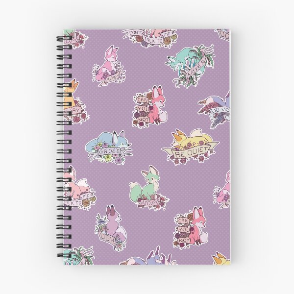 Item preview, pastel foxes designed and sold by eglads.
