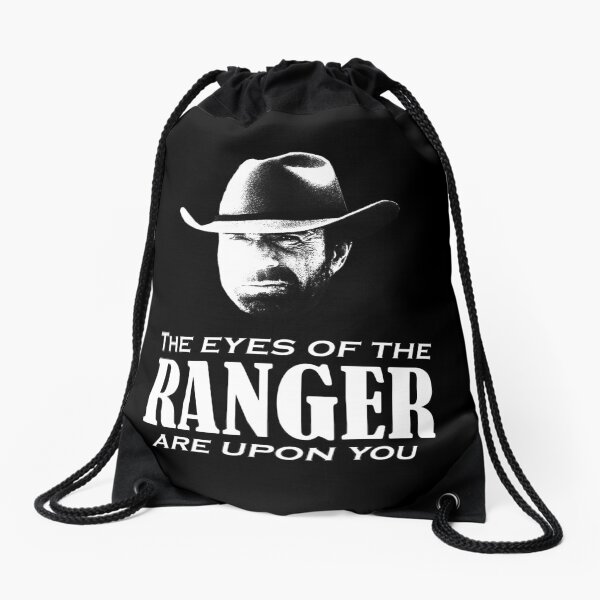 Walker Texas Ranger Merchandise (Chuck Norris) Drawstring Bag