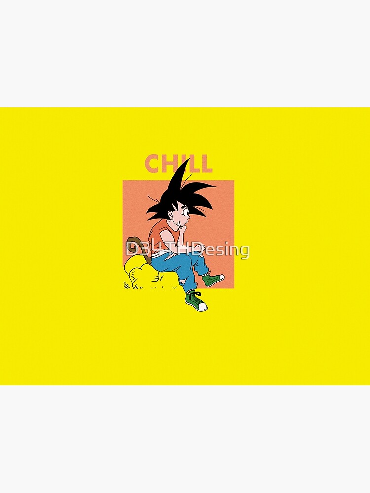"goku chill, fanart chill diseño goku art urban" Photographic Print by