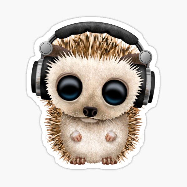 Deejay Headphones' Sticker | Spreadshirt