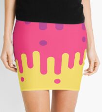 Colorful Print Mini Skirt