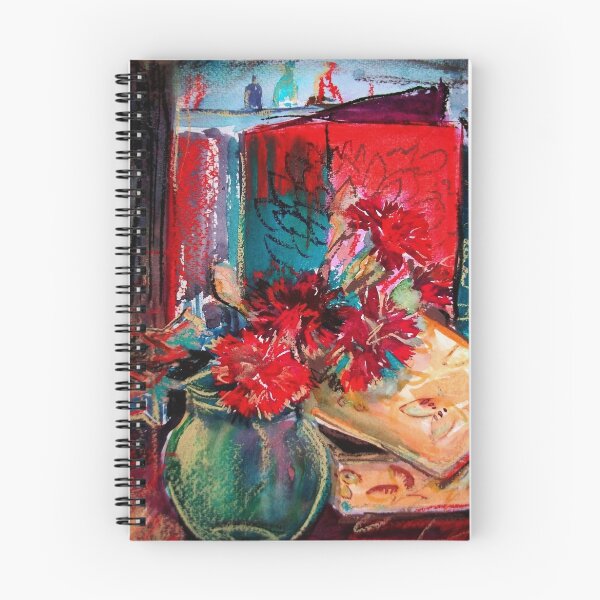 Item preview, Red Carnations  designed and sold by Rebecca Yoxall.