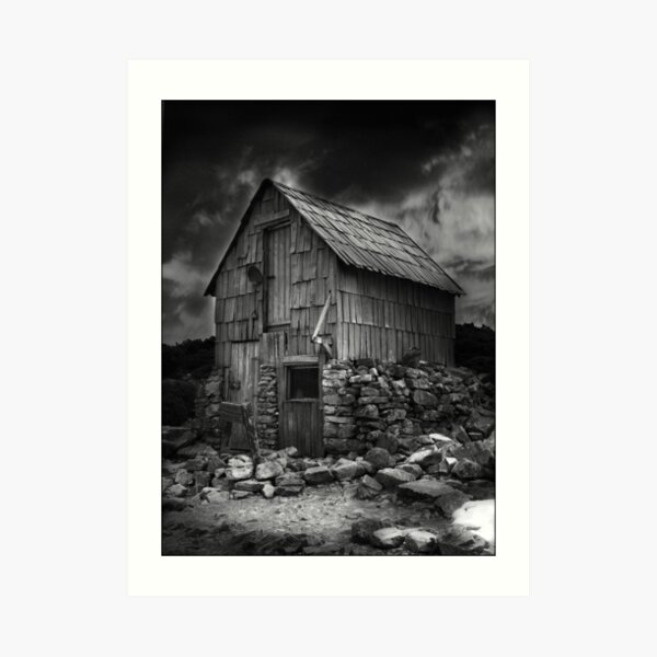 Kitchen Hut, Overland Track, Cradle Mountain, Tasmania Art Print