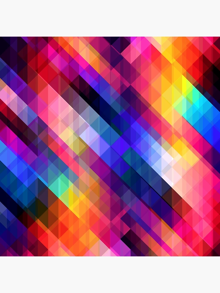 Thumbnail 3 of 3, Poster, Geometric Print designed and sold by VibrantDesign.