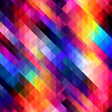 Artwork thumbnail, Geometric Print by VibrantDesign