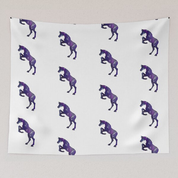 Item preview, Purple horse designed and sold by HorseBits.