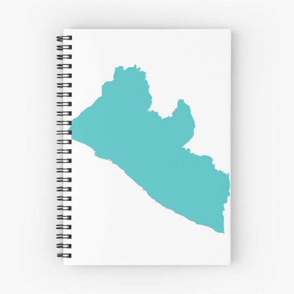 Item preview, Liberia Love in Teal designed and sold by Maren Misner.