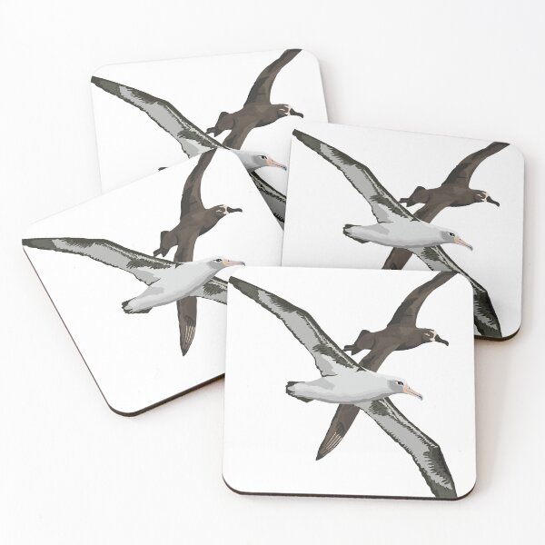 Item preview, Laysan Albatross and Black-footed Albatross designed and sold by Nimzoid.