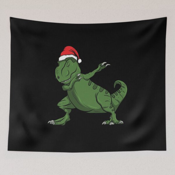Item preview, Christmas Dinosaur Dabbing T-Rex designed and sold by designeclipse.