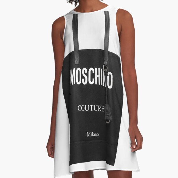 Bag Black Moschino Couture Milano A-Line Dress