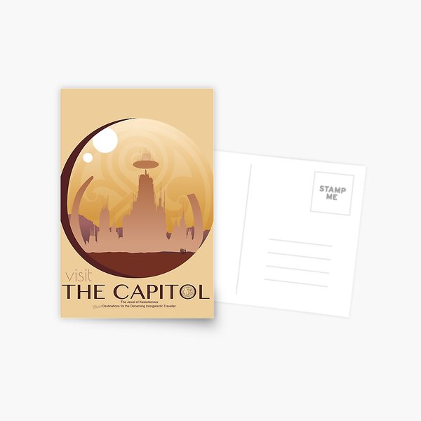 Visit the Capitol Postcard