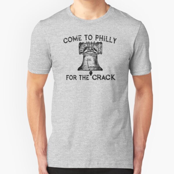 Come to Philly for the Crack Slim Fit T-Shirt