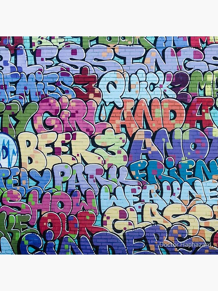 Graffiti Art Words Tote Bag By Drakejess16 Redbubble