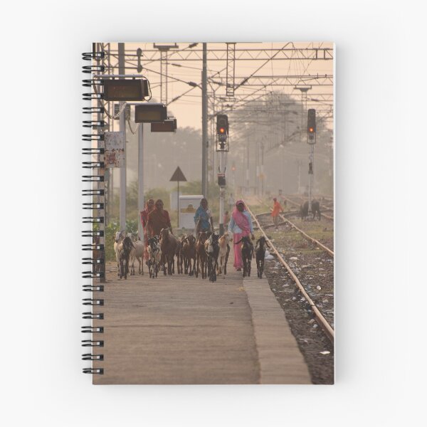 Item preview, Goat herders, Bharatpur Railway Station, Rajasthan designed and sold by ccullen222.