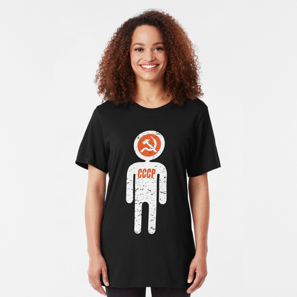 soviet astronaut Slim Fit T-Shirt