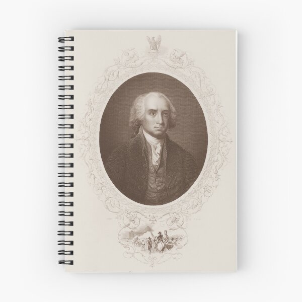 Artikelvorschau, James Madison graviertes Porträt entworfen und verkauft von warishellstore.