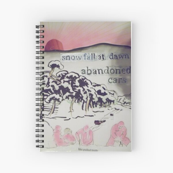 Snowfall at Dawn Spiral Notebook