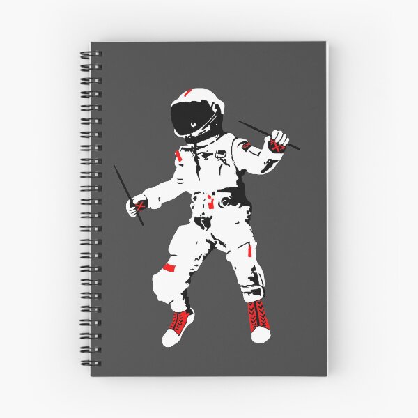 Item preview, Astronaut Drummer designed and sold by Rocket-To-Pluto.