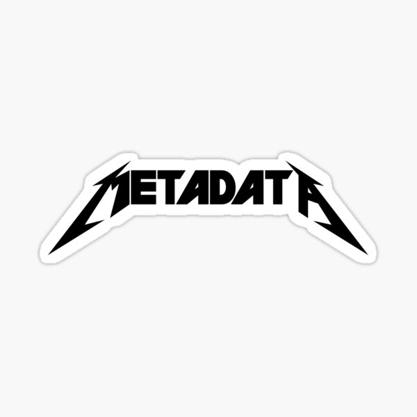 Metadata - Simple Edition Sticker
