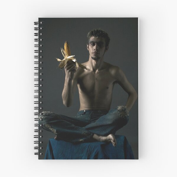 Item preview, Portrait of young man with corn cob designed and sold by Evgeniy Lankin.
