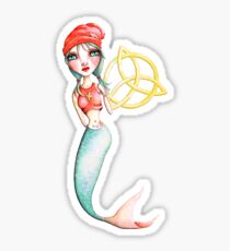 Meara the Irish Mermaid Sticker