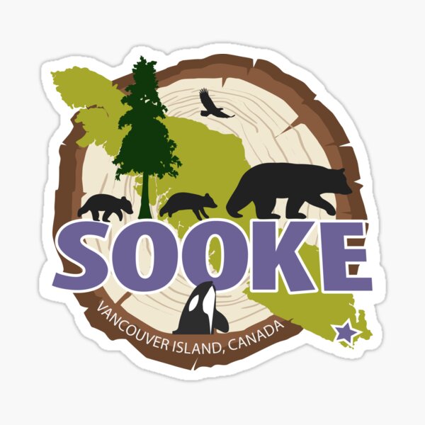 Sooke Mama Bear Sticker