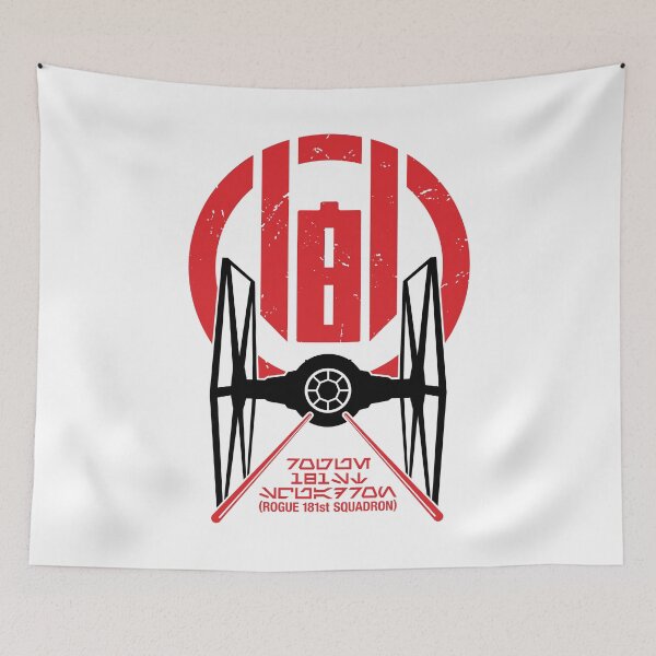 Item preview, Rogue 181st Squadron – TIE Fighter (on white) designed and sold by DS-181-3.