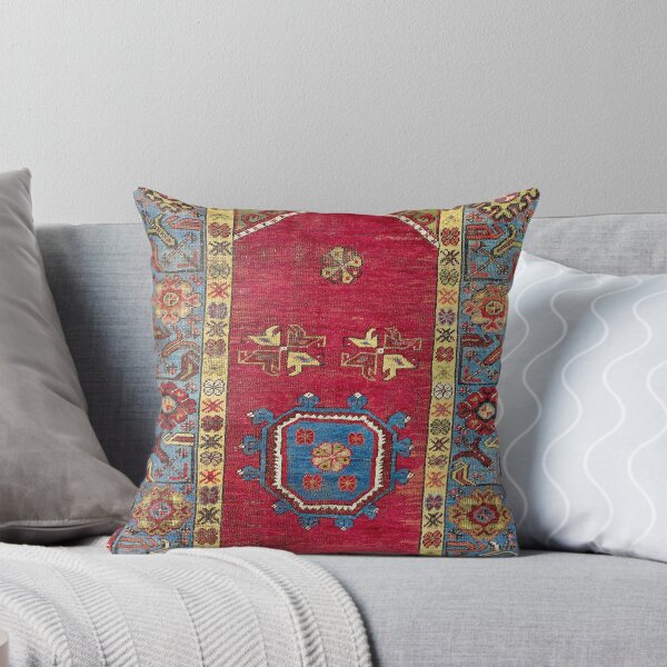 Item preview, Ladik  Antique Turkish Village Niche Carpet designed and sold by Vicky Brago-Mitchell®.
