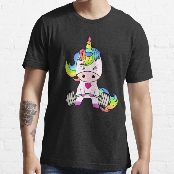 unicorn gym shirt