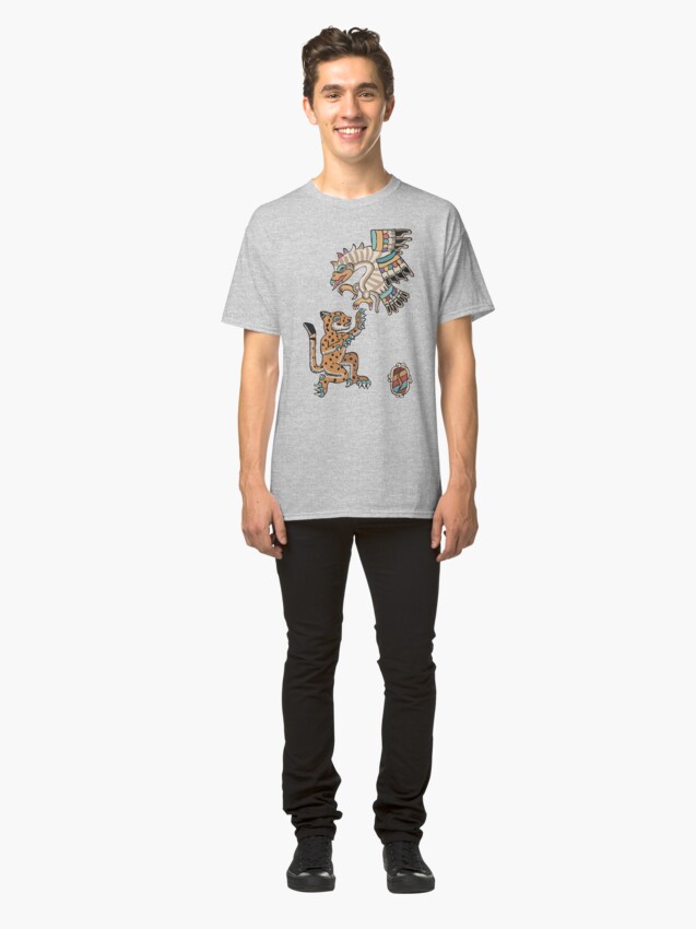 Alternate view of Ocelot and Eagle Classic T-Shirt