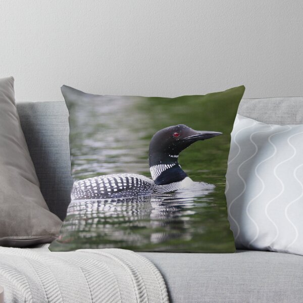 Item preview, Loon surfacing after a dive designed and sold by gardeneatharmony  http://www.instagram.com/gardeneatharmony.