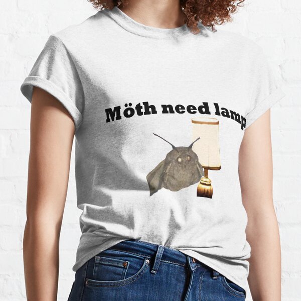 Möth And Lamp Classic T-Shirt