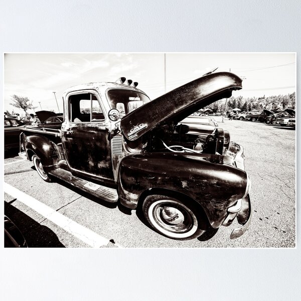 Item preview, VINTAGE RATROD TRUCK - HC - NB designed and sold by LeNumerimagiste.
