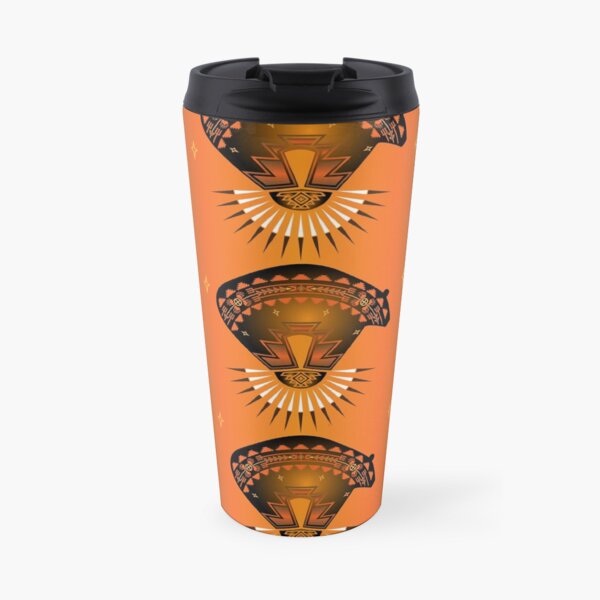Bear Medicine (Orange) Travel Mug