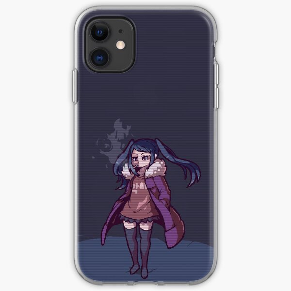 Evil Spirit - Vaporwave Anime Phone Case iPhone Soft Case