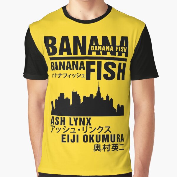 Pescado de plátano Camiseta gráfica