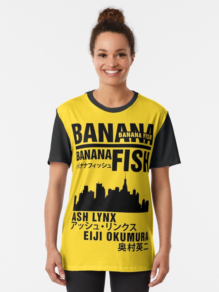 "Banana Fish" Tshirt by hazelsolomon Redbubble