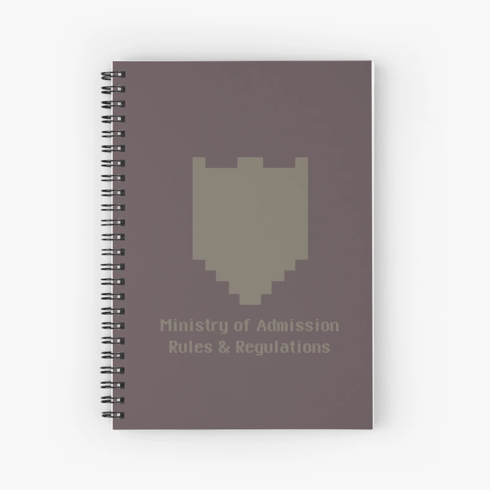 Ezic Star HD - Papers, Please Hardcover Journal for Sale by RylanLewisk