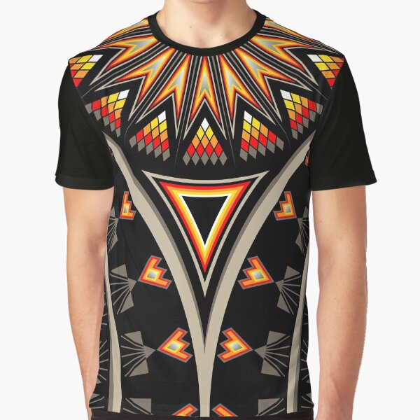 Hippie Tribal boho yoga man T Shirt made in Brasil. Shiva shirt S