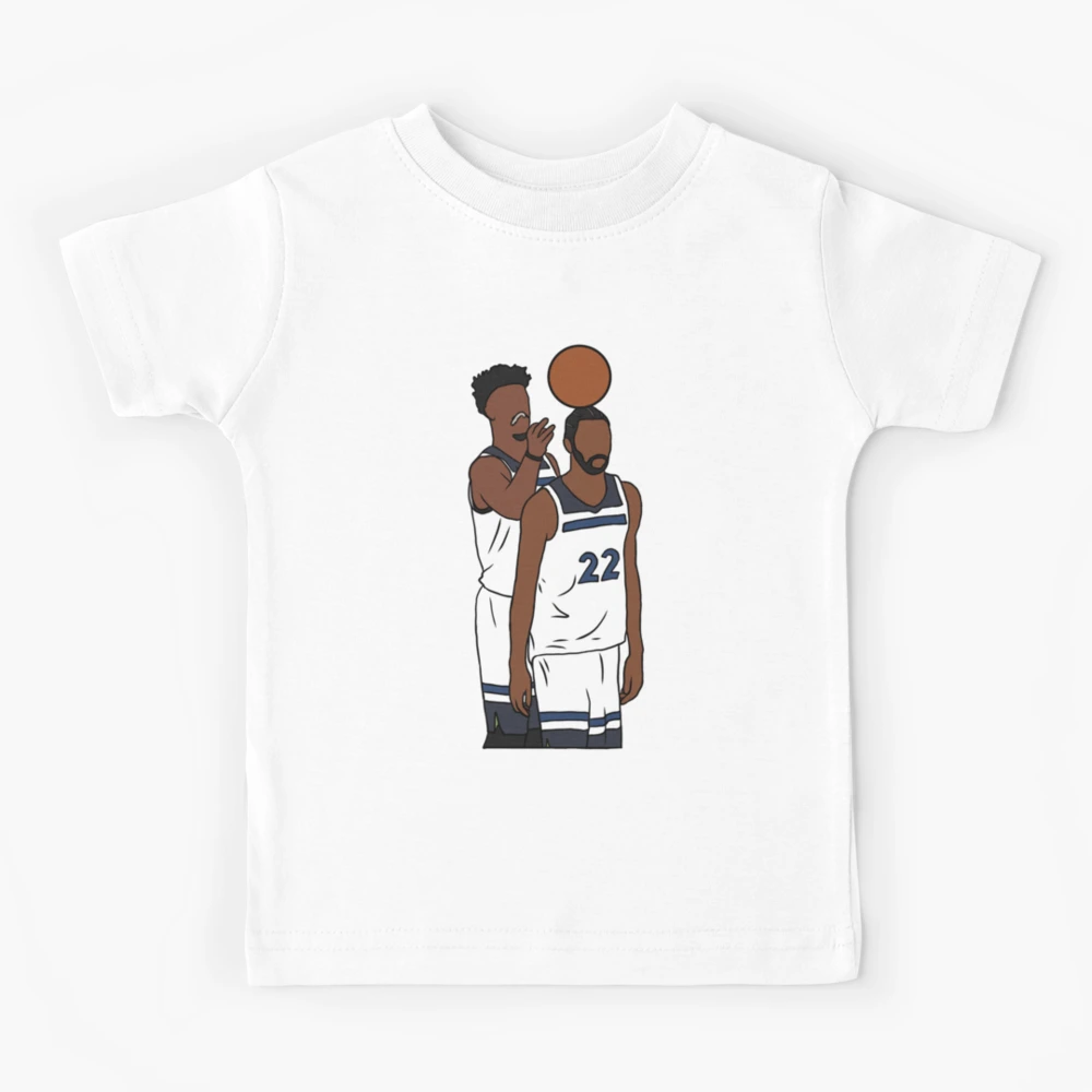 Jimmy Butler Messing With Andrew Wiggins Kids T-Shirt for Sale by  RatTrapTees