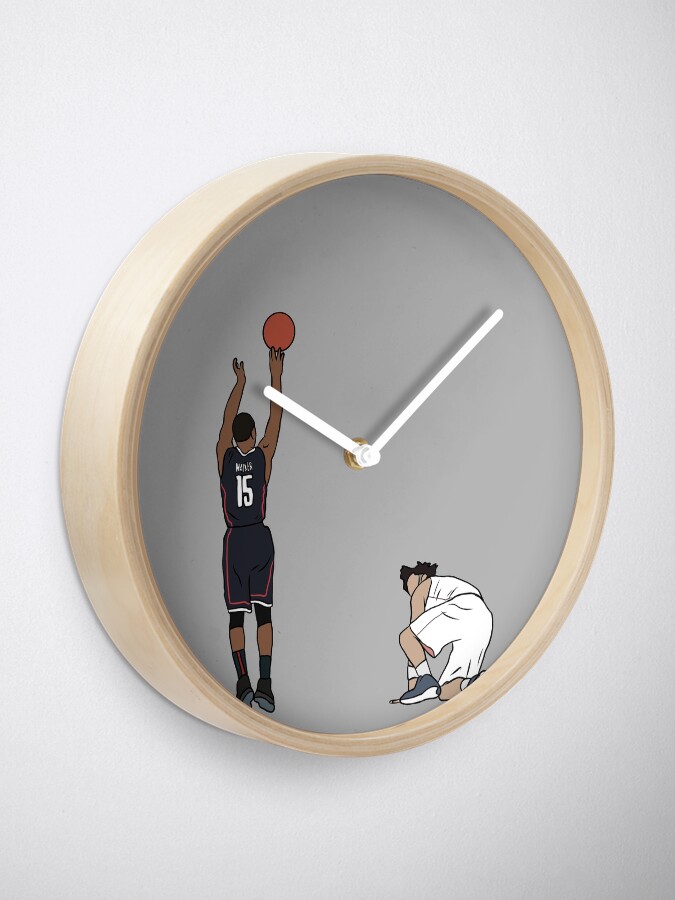 Alternate view of Kemba Walker UCONN Game Winner Clock