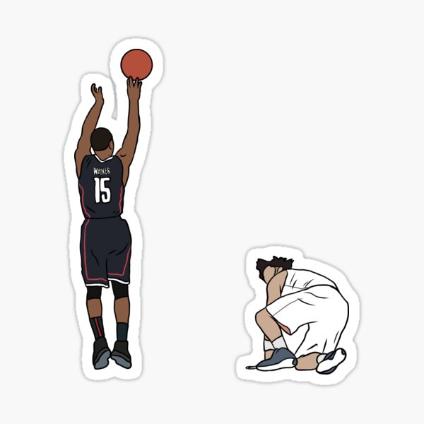Kemba Walker UCONN Game Winner Sticker