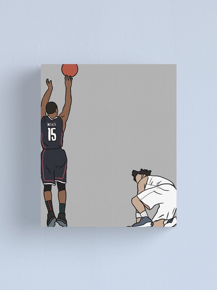 Alternate view of Kemba Walker UCONN Game Winner Canvas Print