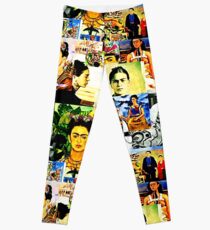 Legging Frida Kahlo Collage Pop Art
