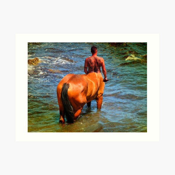 the last centaur Art Print