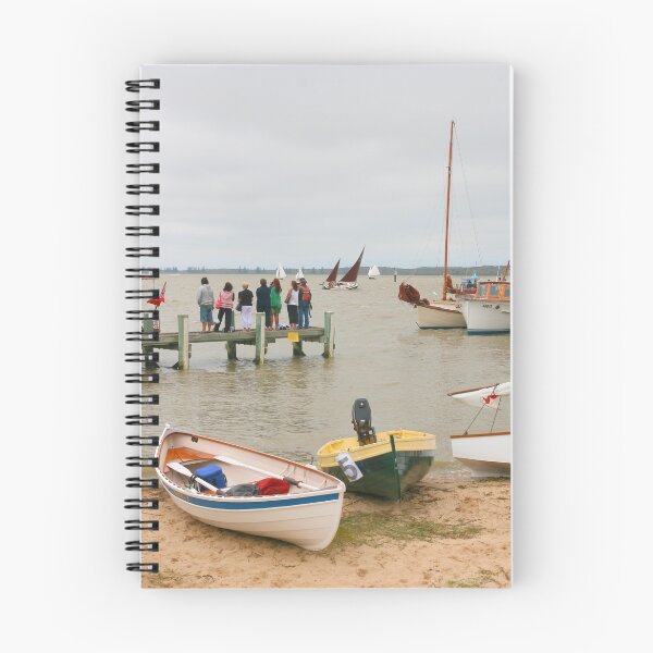 Item preview, Racing at The Wooden Boat Festival, Goolwa, S.A. designed and sold by Gail Mew.