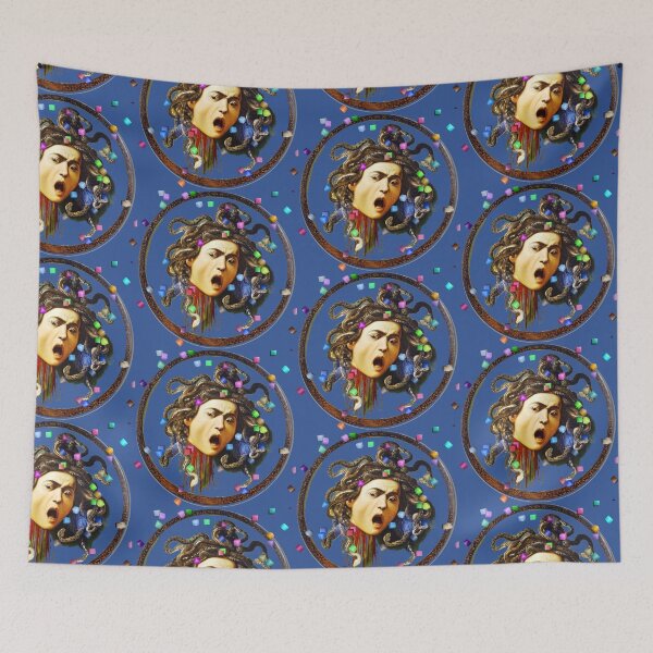 Item preview, Medusa In The Cubes designed and sold by painterfrank.