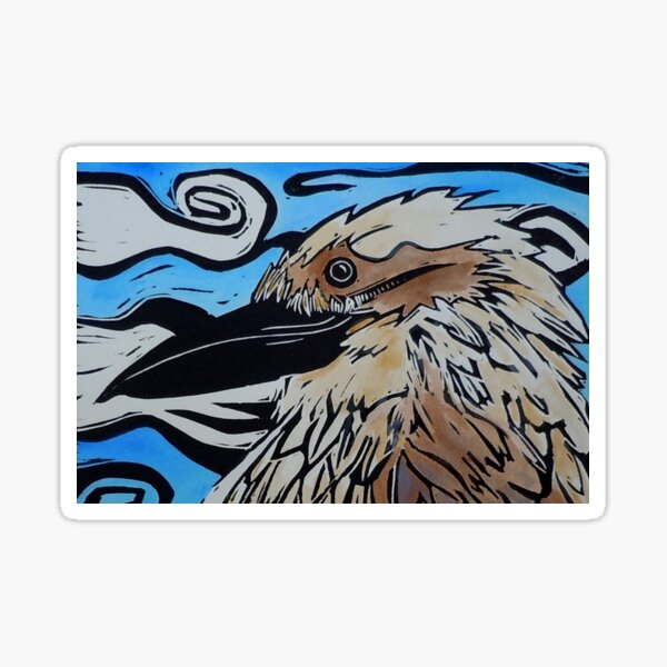 kookaburra Sticker
