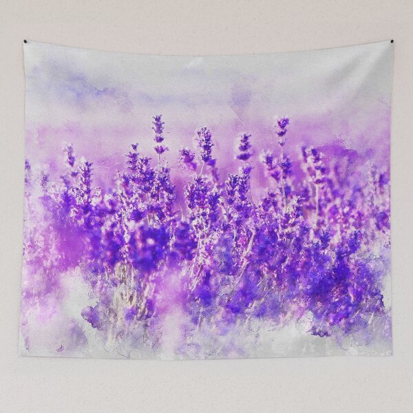 Item preview, Lavender fields  designed and sold by AM FineArtPrints.