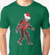 Bigfoot Christmas Unisex T-Shirt